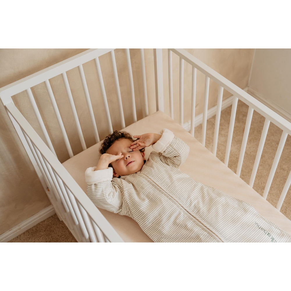 Puckababy Gigoteuse Bag 4 saisons 6M - 2,5 ans - Rayures vertes