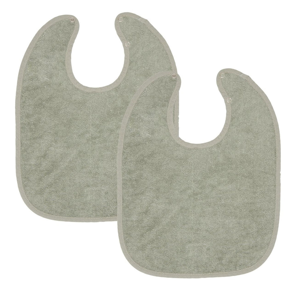 Koeka lot de 2 bavoirs - Vert ombre