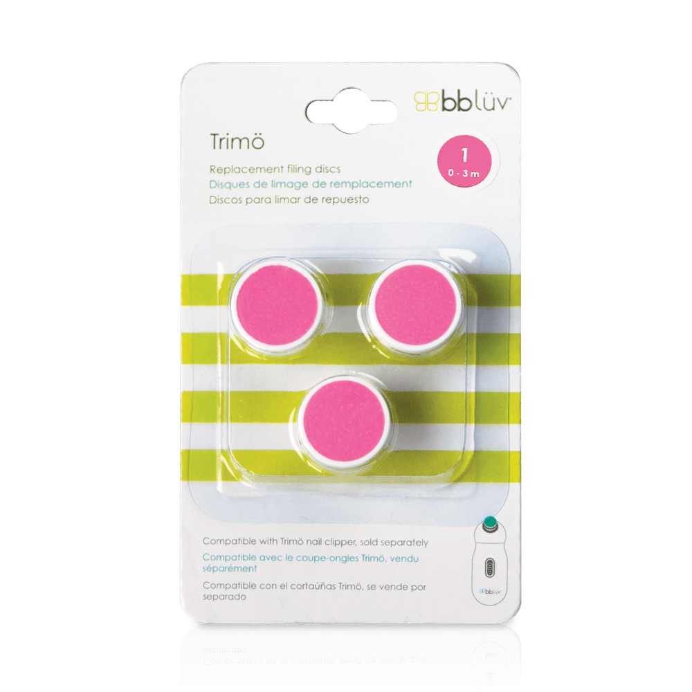 Bblüv Trimö Disques de lime pour coupe-ongles électrique 3 pièces - 0-3 mois