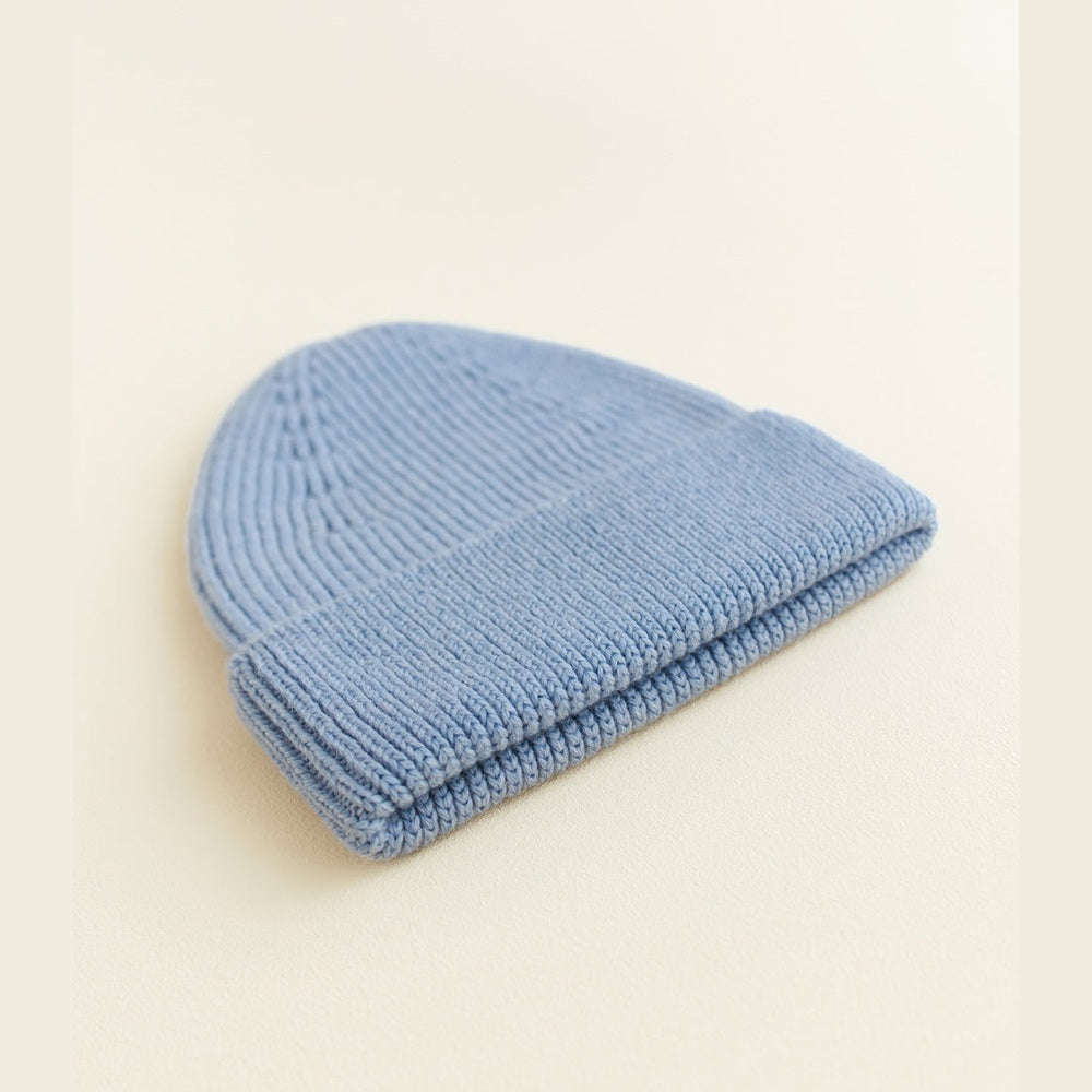 Bonnet Fonzie bleu clair