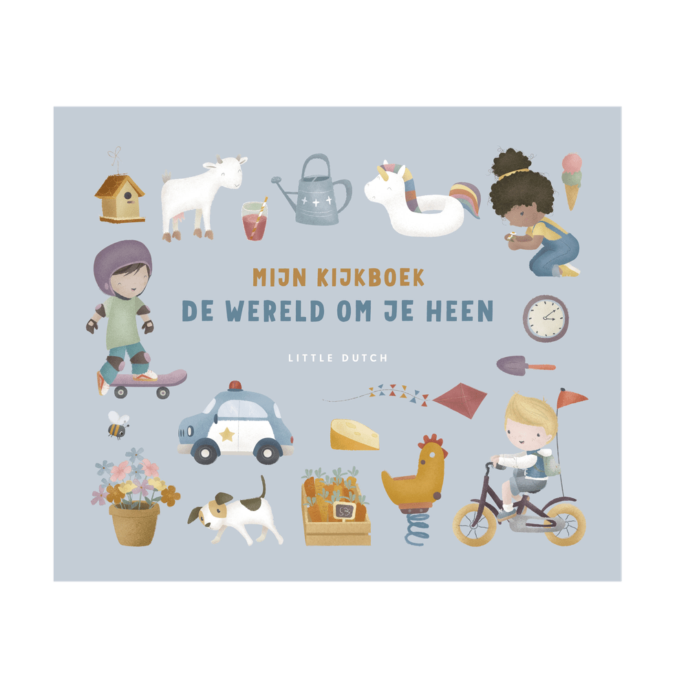 Little Dutch Livre pour enfants Mon livre d’observation - Le monde qui t’entoure