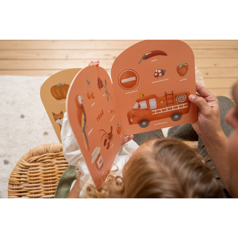Little Dutch Livre pour enfants - Livre des couleurs Arc-en-ciel