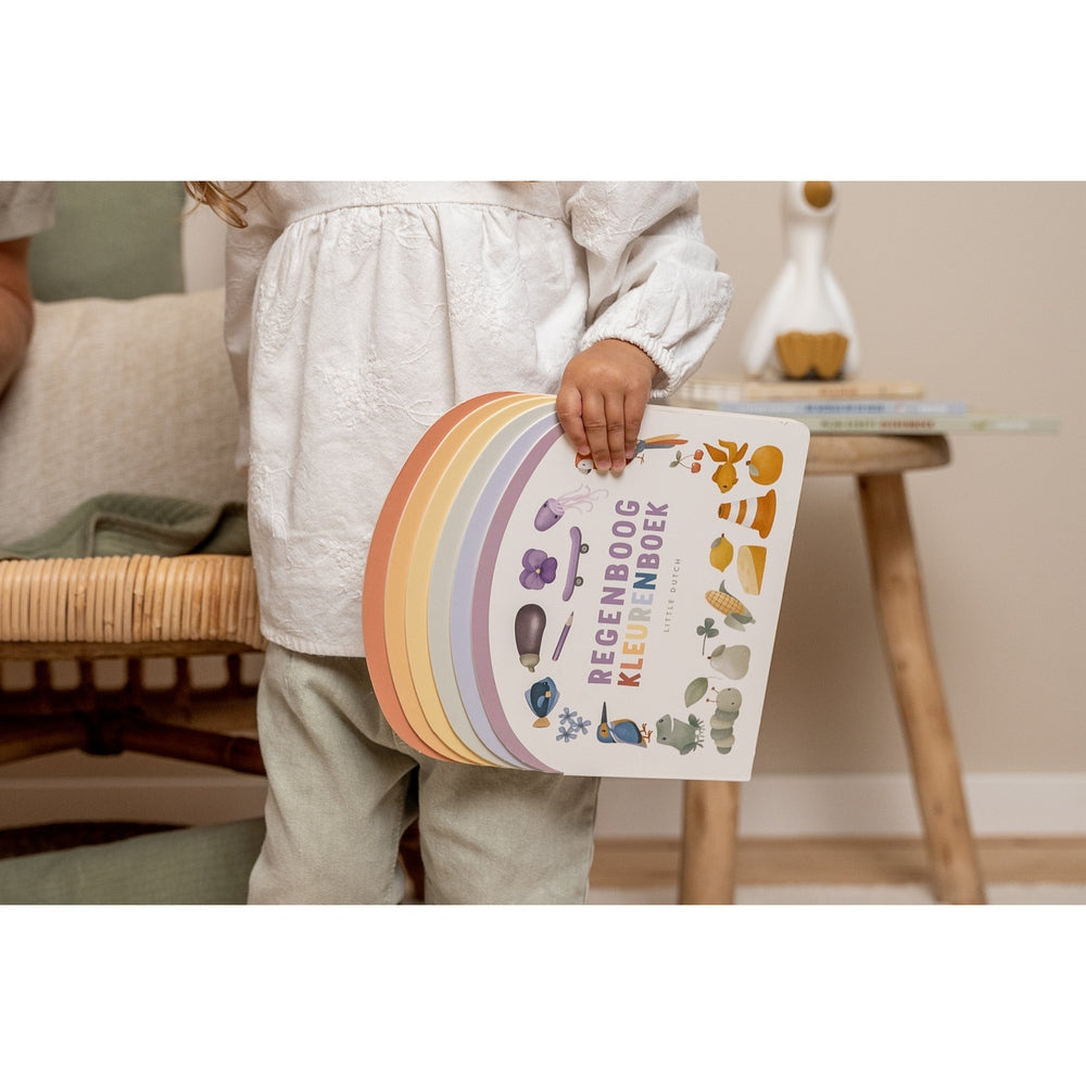 Livre pour enfants Little Dutch - Livre de coloriage Arc-en-ciel