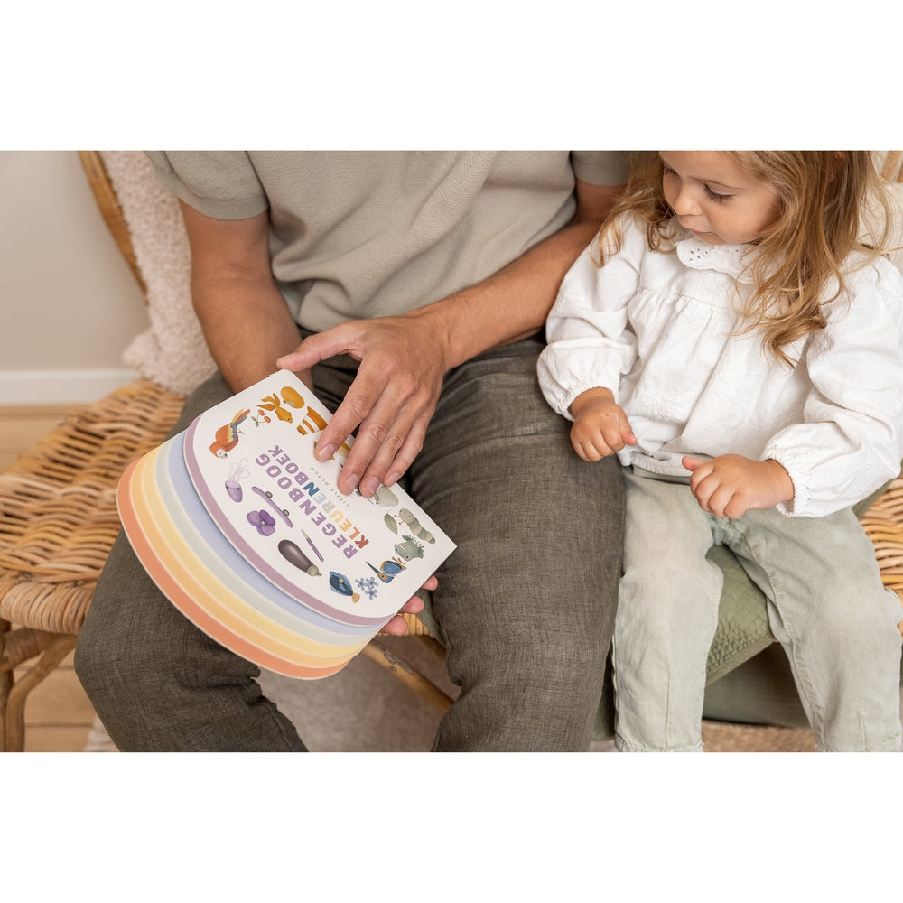 Little Dutch Livre pour enfants - Livre de coloriage arc-en-ciel