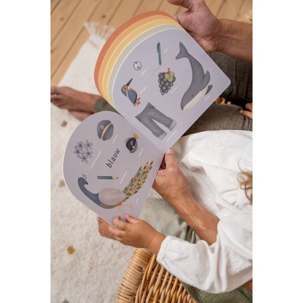 Livre pour enfants Little Dutch - Livre de coloriage Arc-en-ciel
