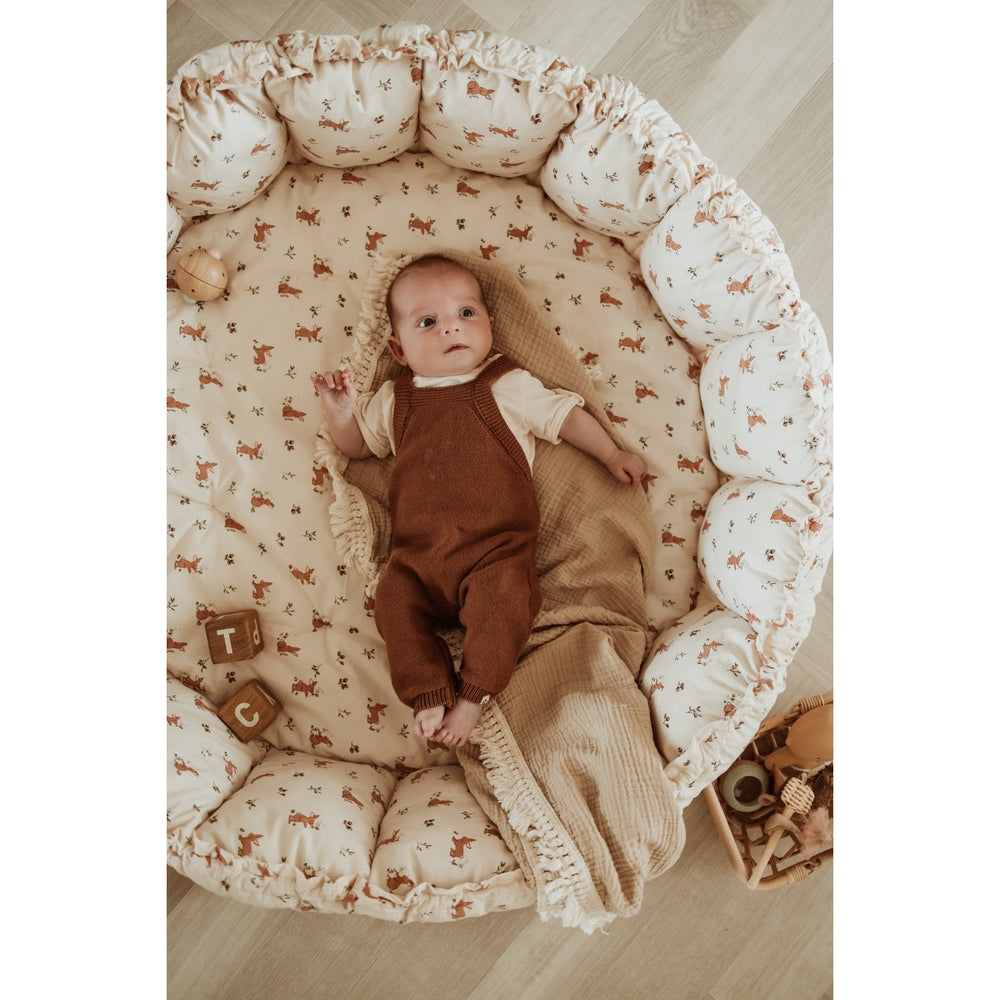 Play&Go Bloom tapis d’éveil 3-en-1 Rabbit Organic