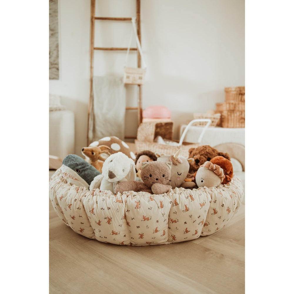 Tapis de jeu 3-en-1 Bloom Rabbit Organic Play&Go