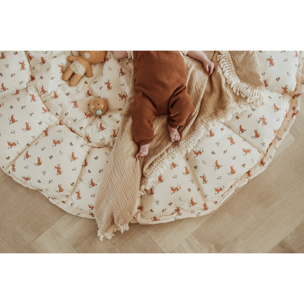Play&Go Bloom tapis d’éveil 3-en-1 Rabbit Organic