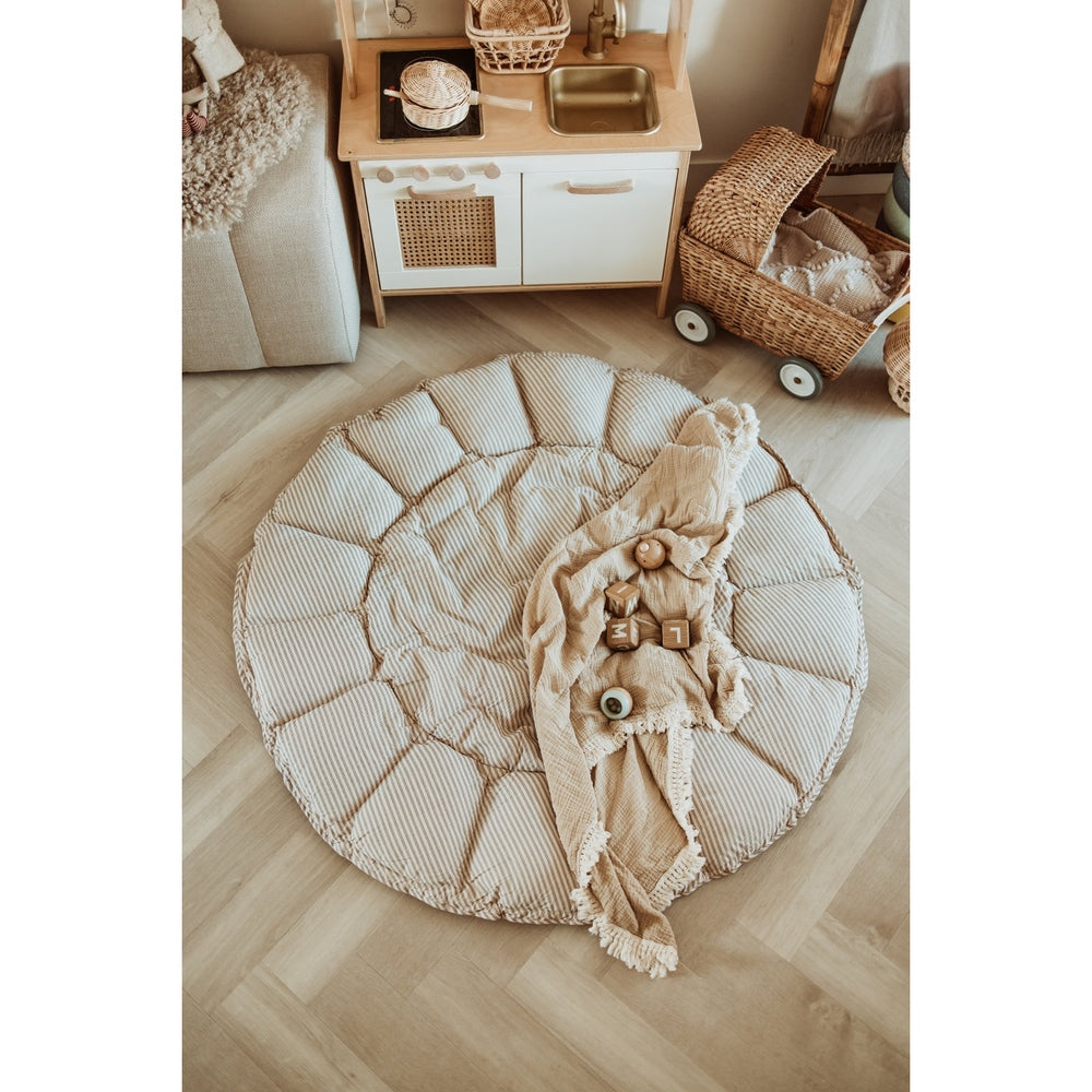 Play&Go Bloom 3-en-1 tapis d’éveil rayures bleues