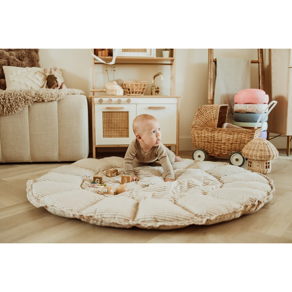 Play&Go Bloom 3In1 Tapis de jeu rayures bleues
