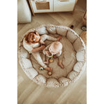 Play&Go Bloom tapis de jeu 3 en 1 rayures bleues