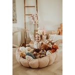 Play&Go Bloom Tapis d’éveil 3-en-1 rayures marron