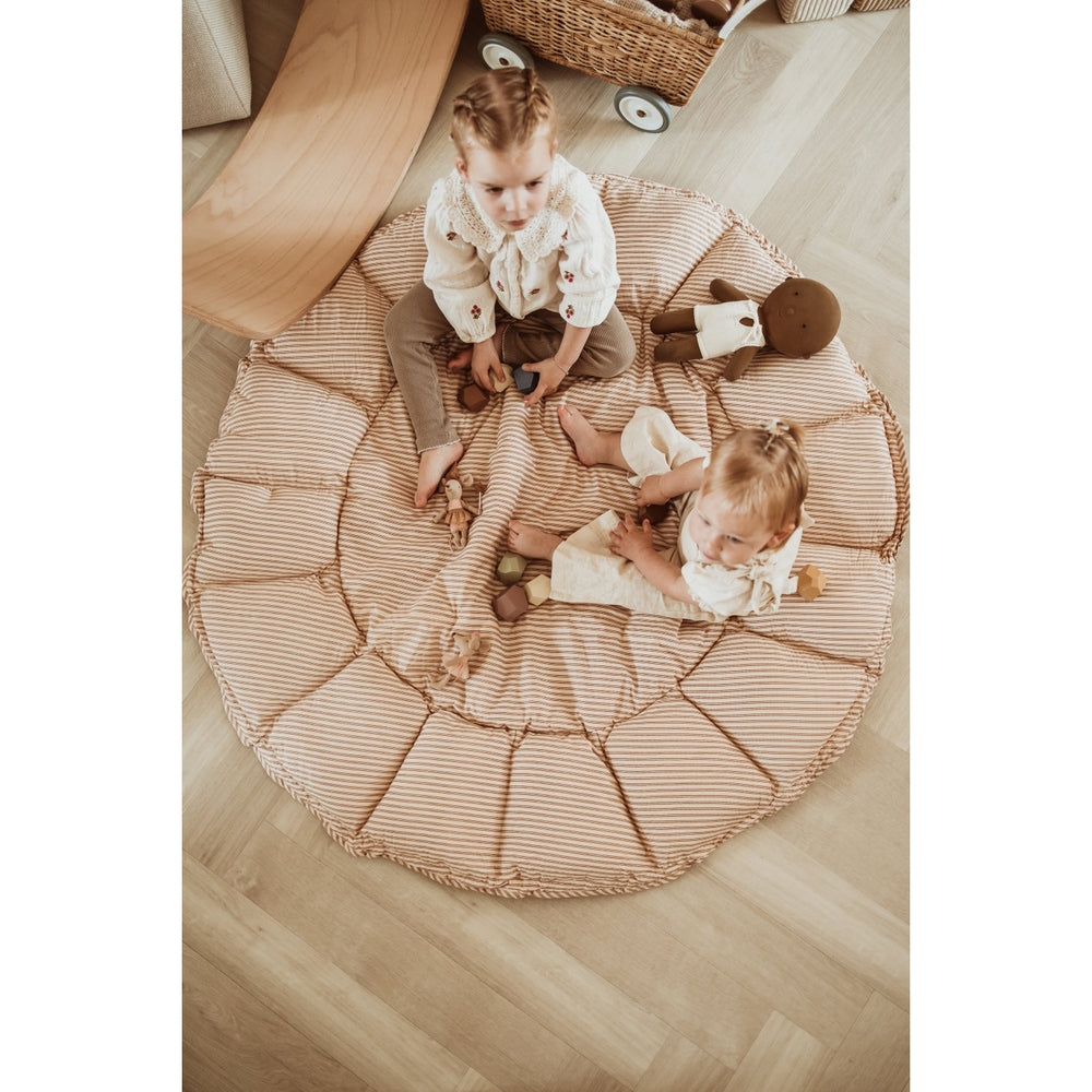 Play&Go Bloom 3In1 Tapis de jeu Rayures marron