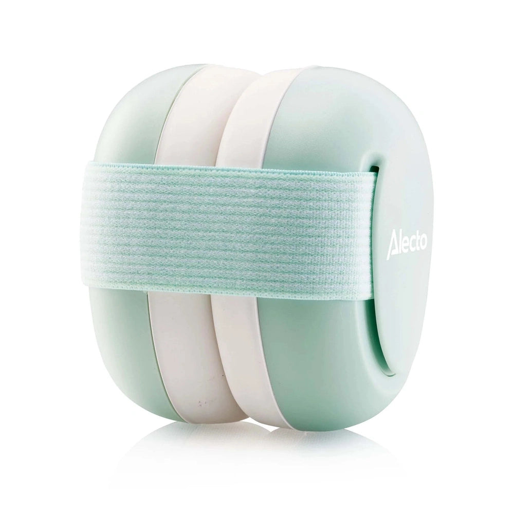 Alecto Protège-oreilles pour bébés et tout-petits - vert menthe