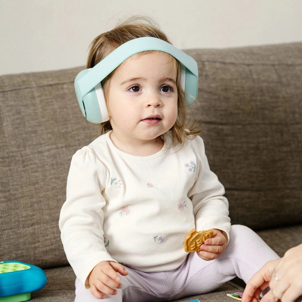 Alecto casque anti-bruit pour bébés et tout-petits - vert menthe