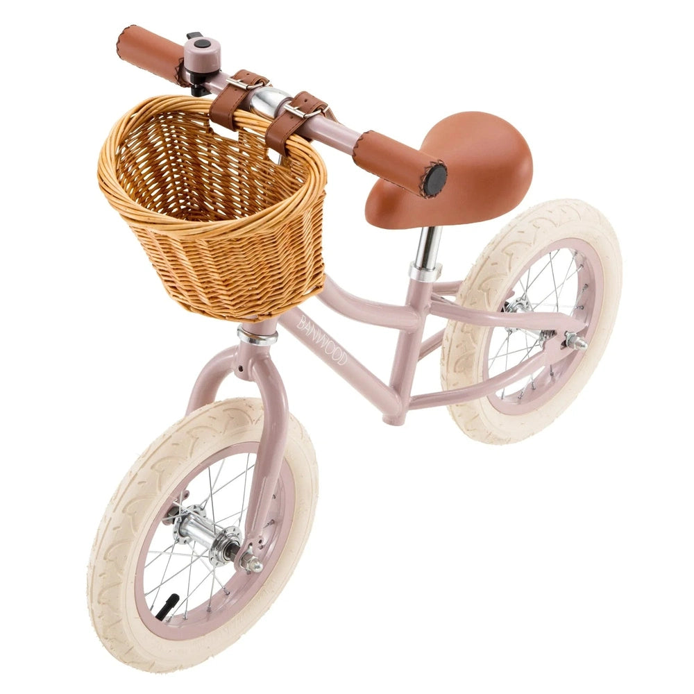 Banwood vélo d’équilibre First Go - rose poudré