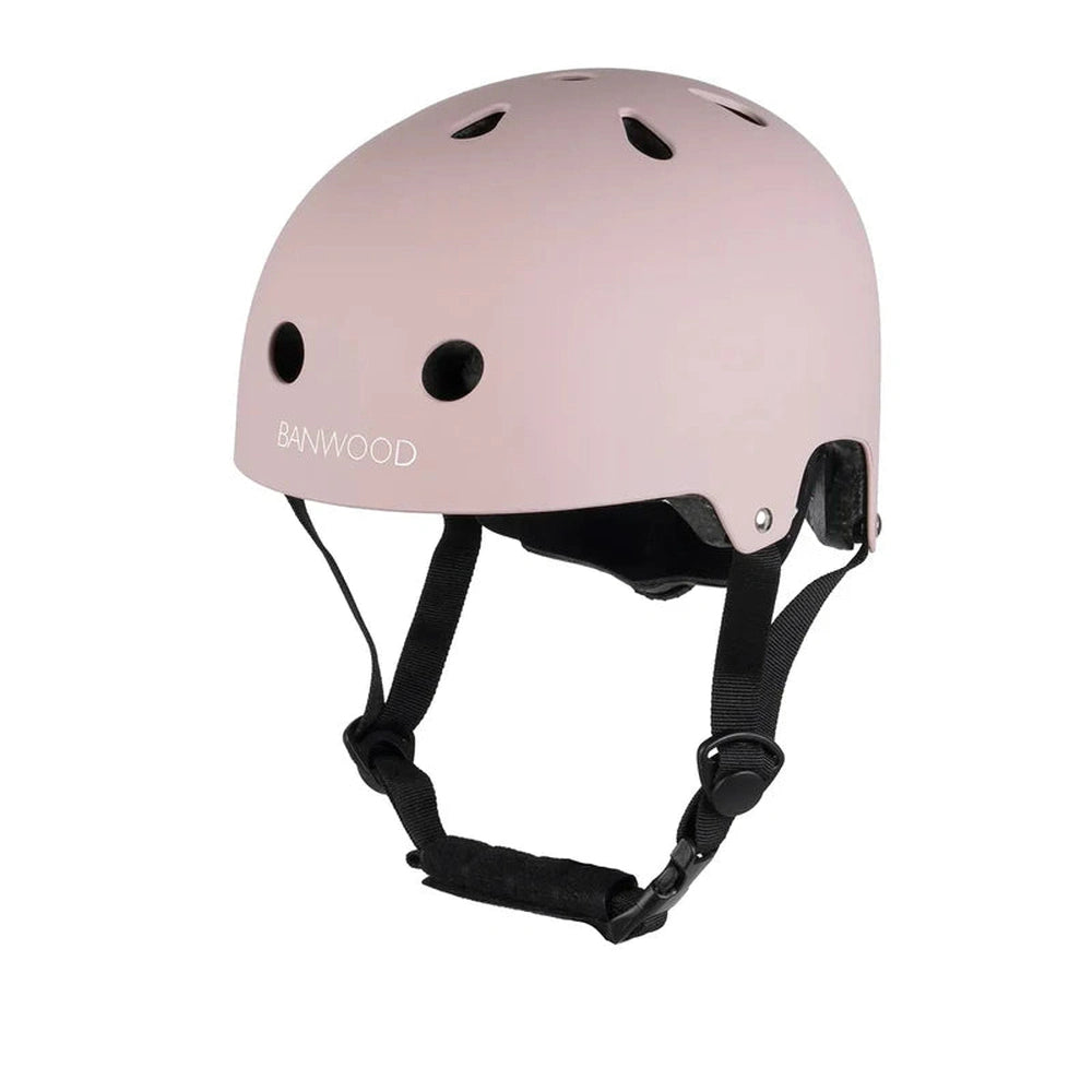 Banwood casque vélo mat - rose poudré