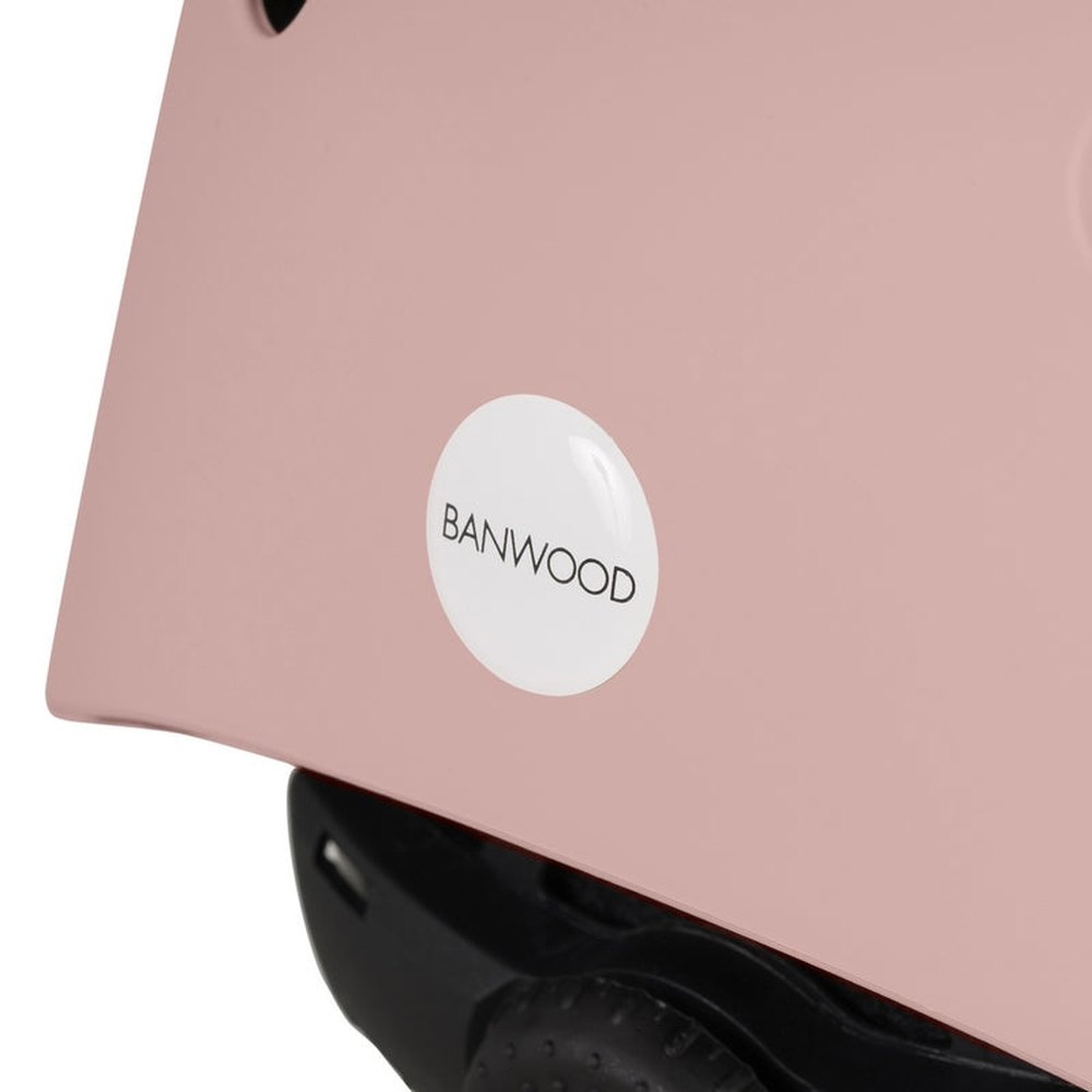 Banwood Eco casque - rose poudré
