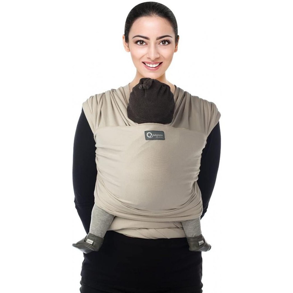 Écharpe de portage en tricot - Slen Organic - White Pepper
