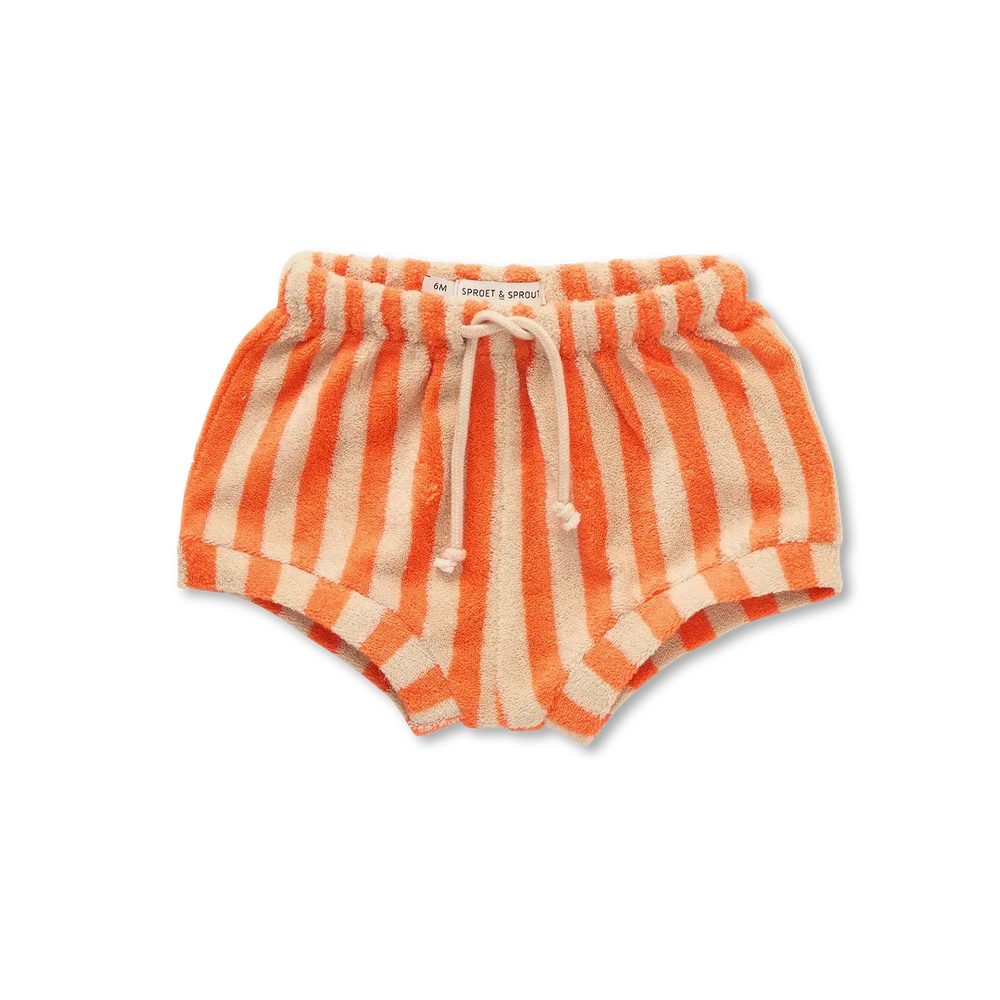 Sproet en Sprout Short ample bébé rayé