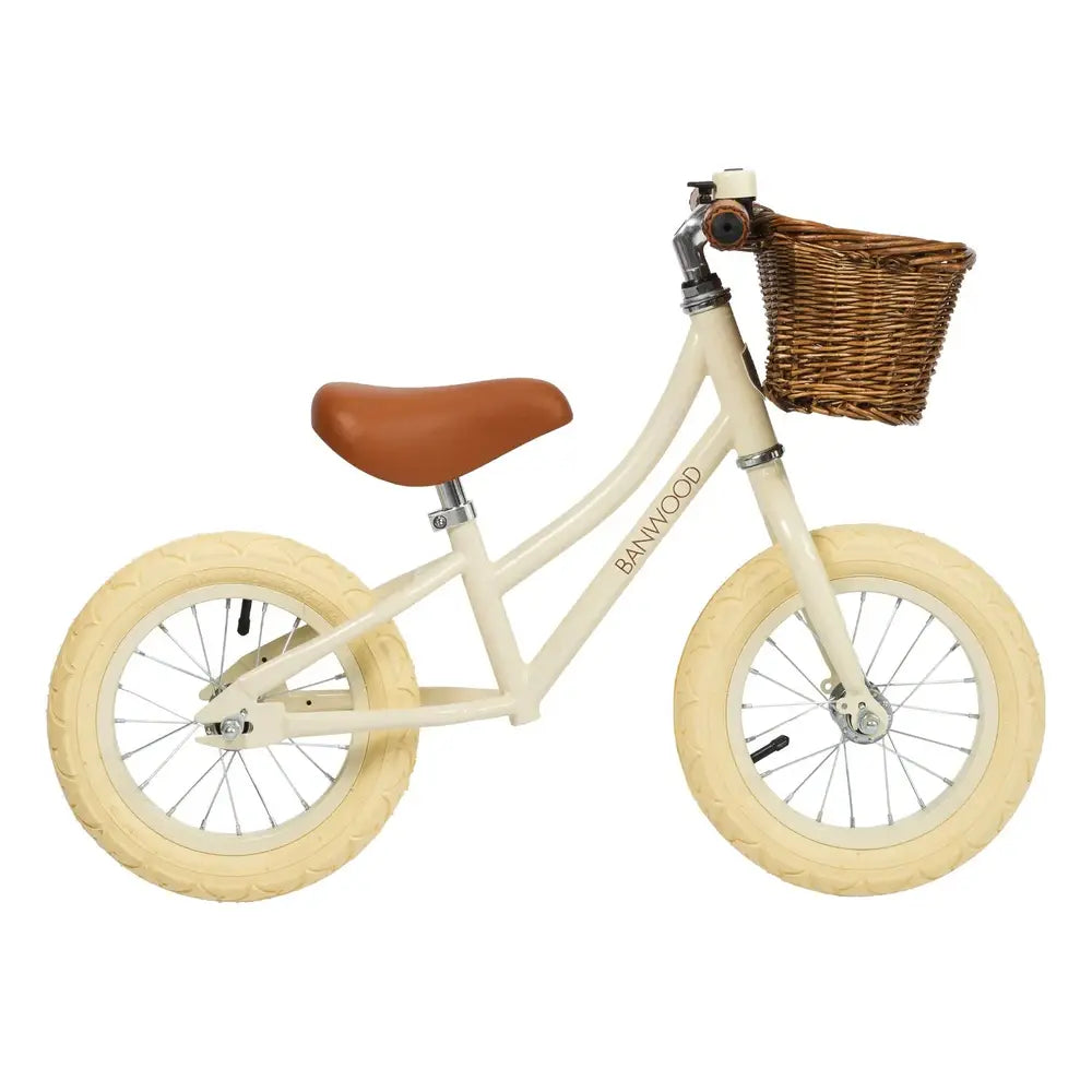 Banwood I vélo d’équilibre First Go - crème
