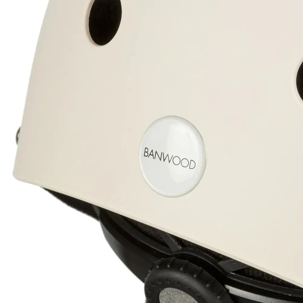 Banwood I Casque de vélo mat XS - Crème