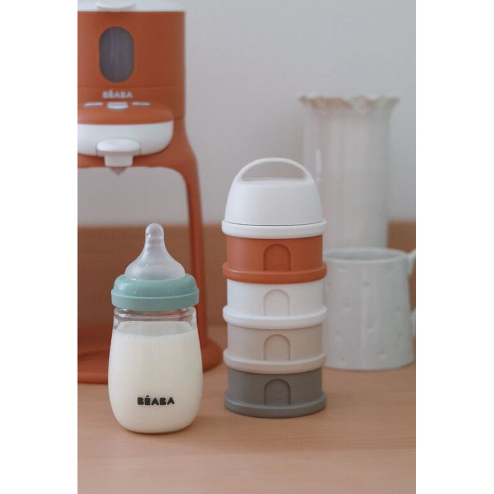 Béaba Boîte doseuse pour lait en poudre - Terre cuite