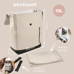 Béaba Sac à dos à langer - Oslo Beige