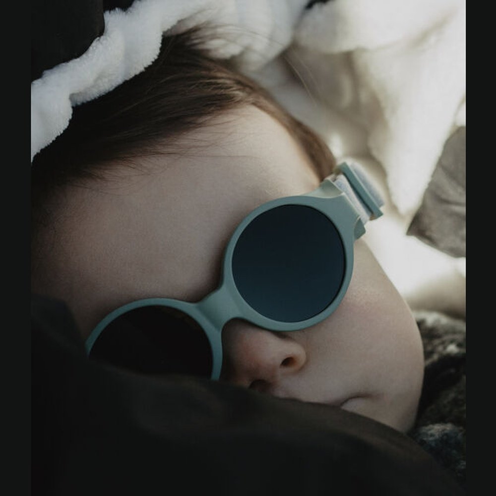 Lunettes de soleil 0-9 mois - Glee vert sauge