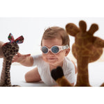 Lunettes de soleil 0-9 mois rose tendre