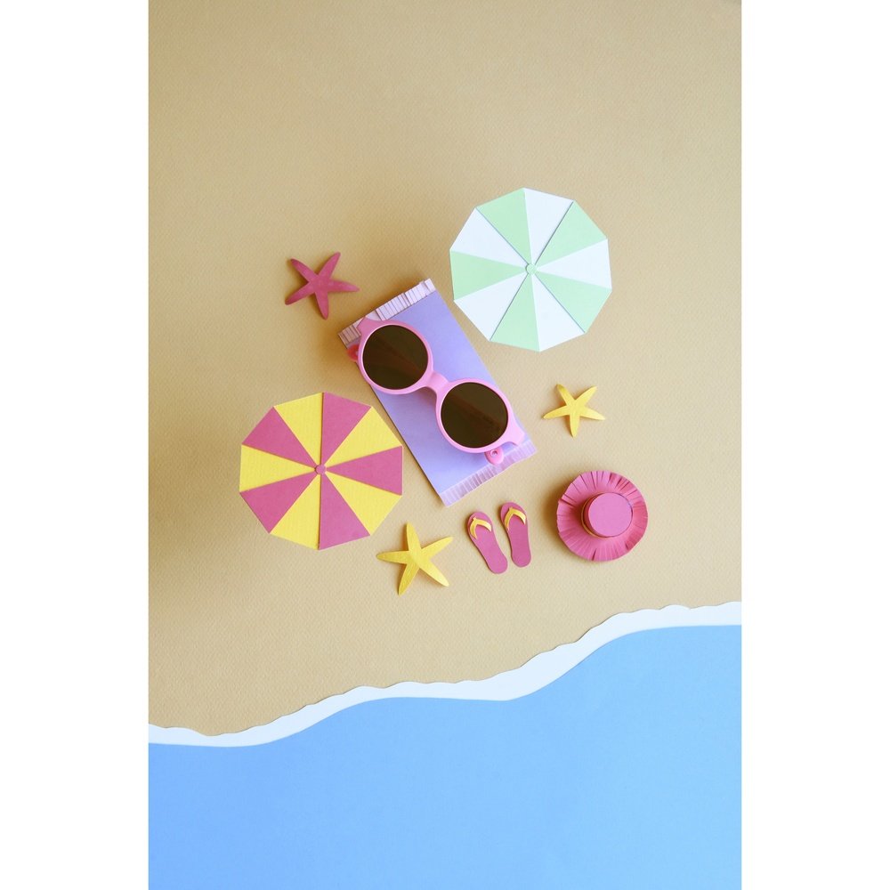 Lunettes de soleil 9-24 mois - Joy Rose fluo