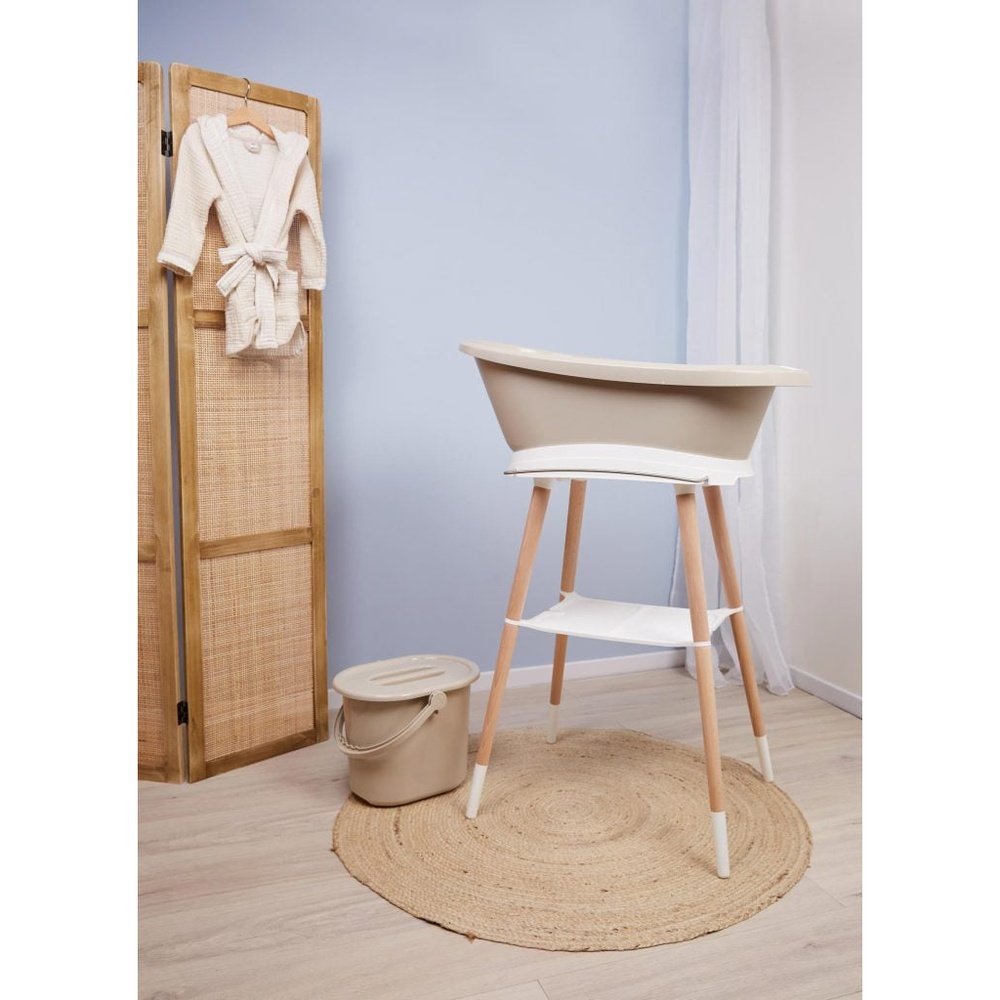 Bébé-Jou baignoire bébé sur pieds Sense Taupe