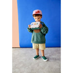 Set déjeuner boîte à lunch et gourde Little Gang - Smile Milky/Ocean Green