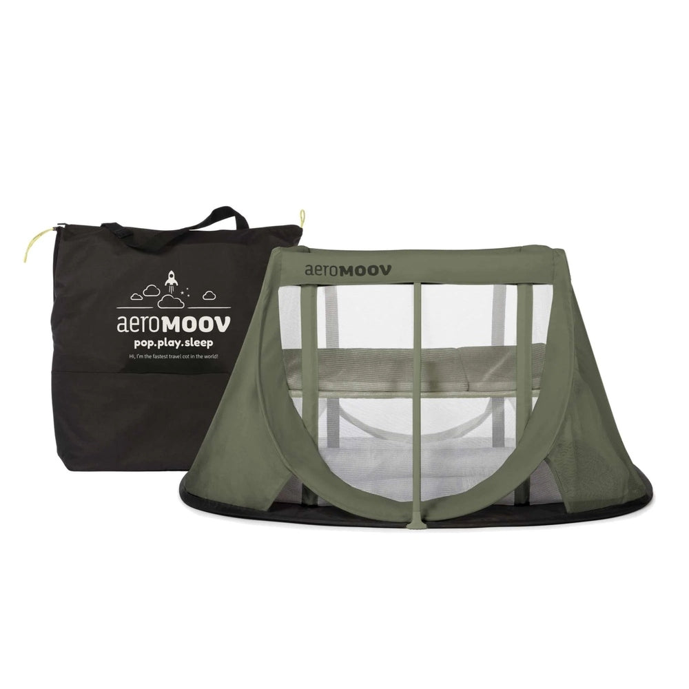 Aeromoov Lit de voyage Instant pour bébé et tout-petit - Green Moss