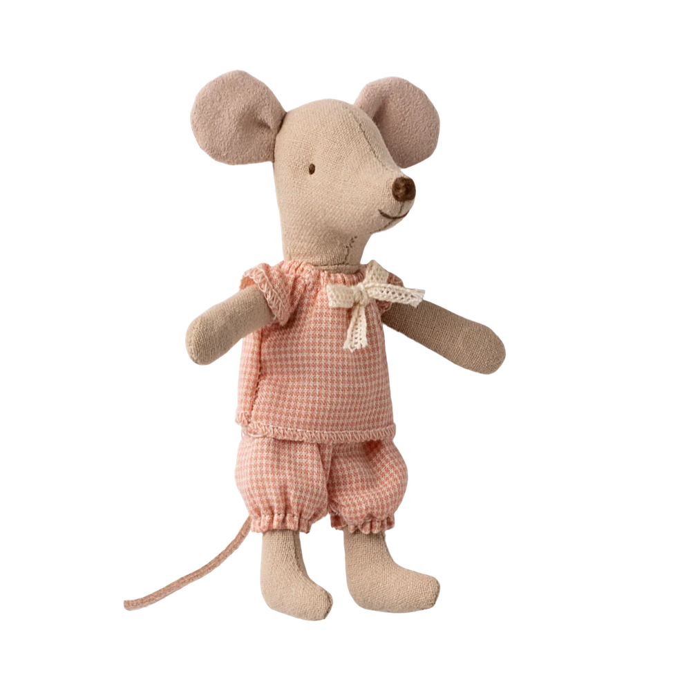 Maileg Petite sœur souris dans une boîte d’allumettes