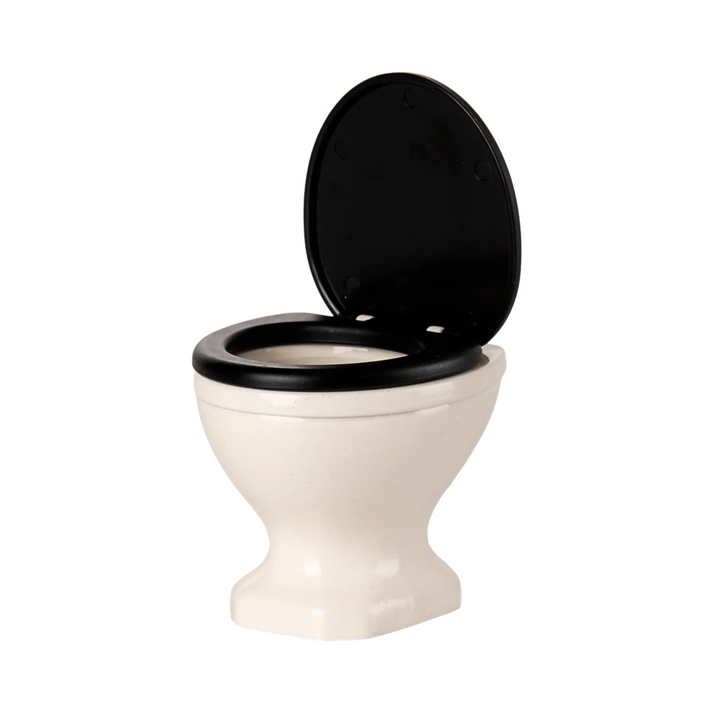 Maileg Toilettes - noir/blanc