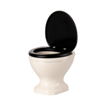 Maileg Toilettes - noir/blanc