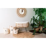 3 paniers de rangement - teddy/brun