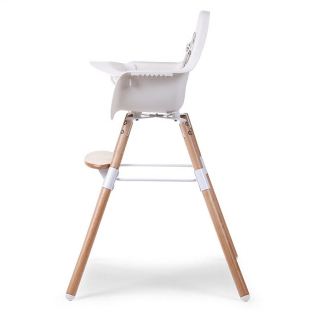 Evolu 2 - Naturel / Blanc 2-en-1 + support - Réglable en hauteur