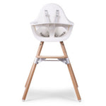 Evolu 2 - Naturel / Blanc 2 en 1 + support - Réglable en hauteur