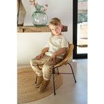 CHAISE EN ROTIN FLOWER POUR ENFANT
