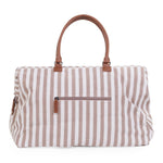 Sac à langer Mommy Bag - Rayures nude