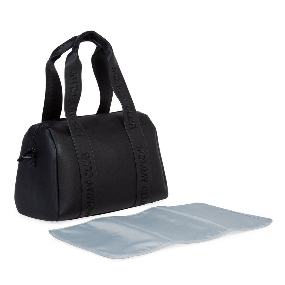 Sac à langer Mommy Club - Signature - Noir Black