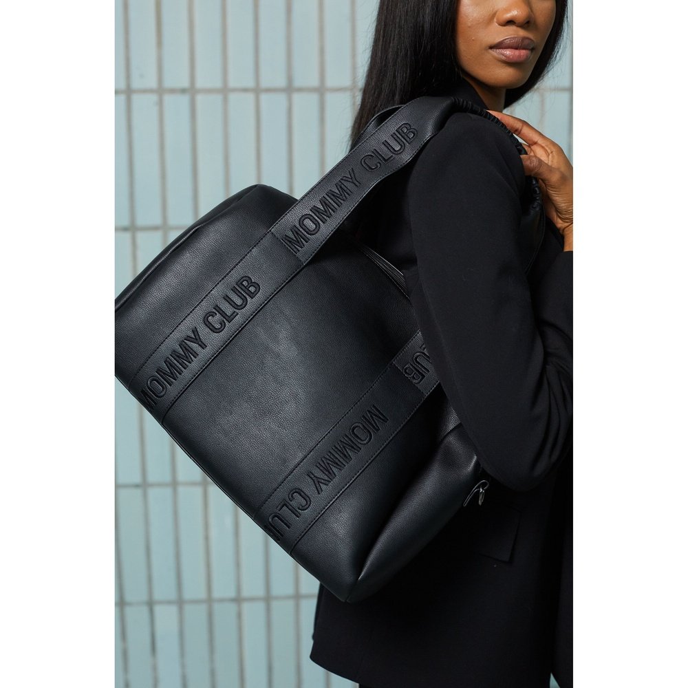 Mommy Club Sac à langer - Signature - Noir