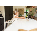 TOUR D'APPRENTISSAGE/REHAUSSEUR MONTESSORI - BLANC NATUREL