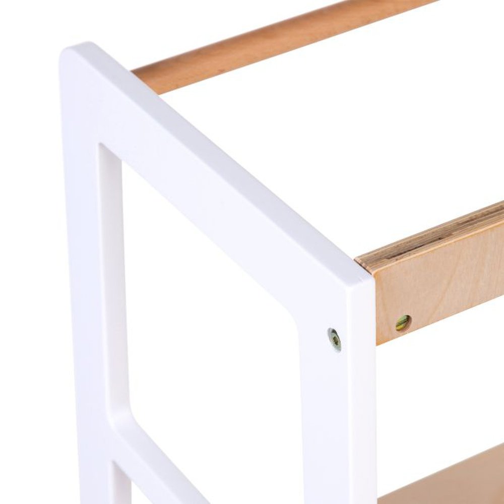 TOUR D’APPRENTISSAGE/MARCHEPIED MONTESSORI - BLANC NATUREL