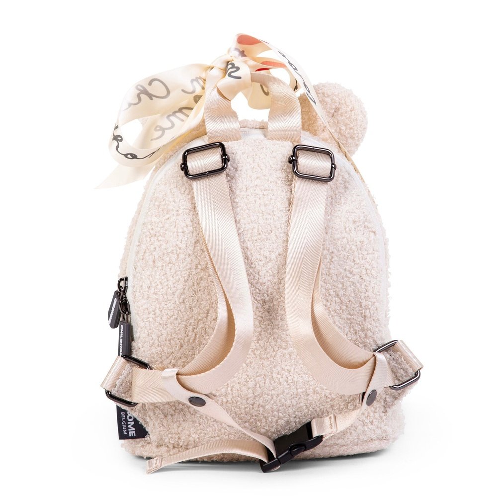 Mon premier sac - sac à dos enfant Teddy blanc cassé