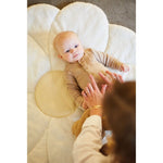Tapis de jeu Childhome - Fleur - écru / jaune