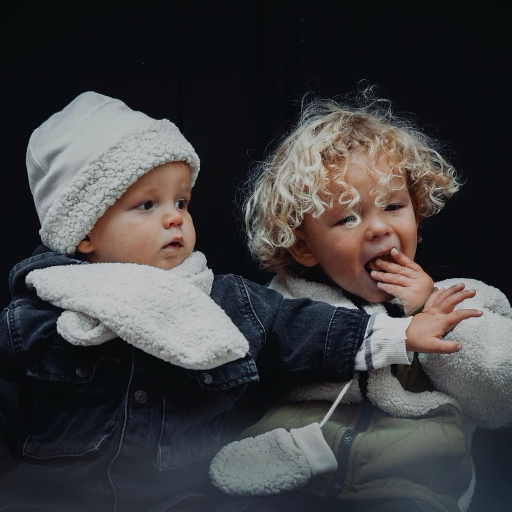 Écharpe bébé Cloby - blanc cassé