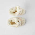 Cloby Chaussons bébé - Blanc cassé